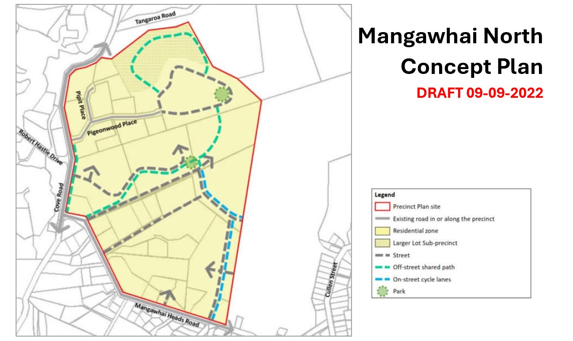 Map of private plan change 83 location